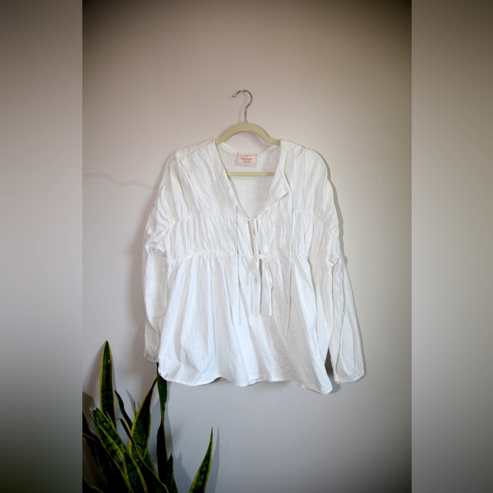 THE LULLABY CLUB Penny Smock Blouse